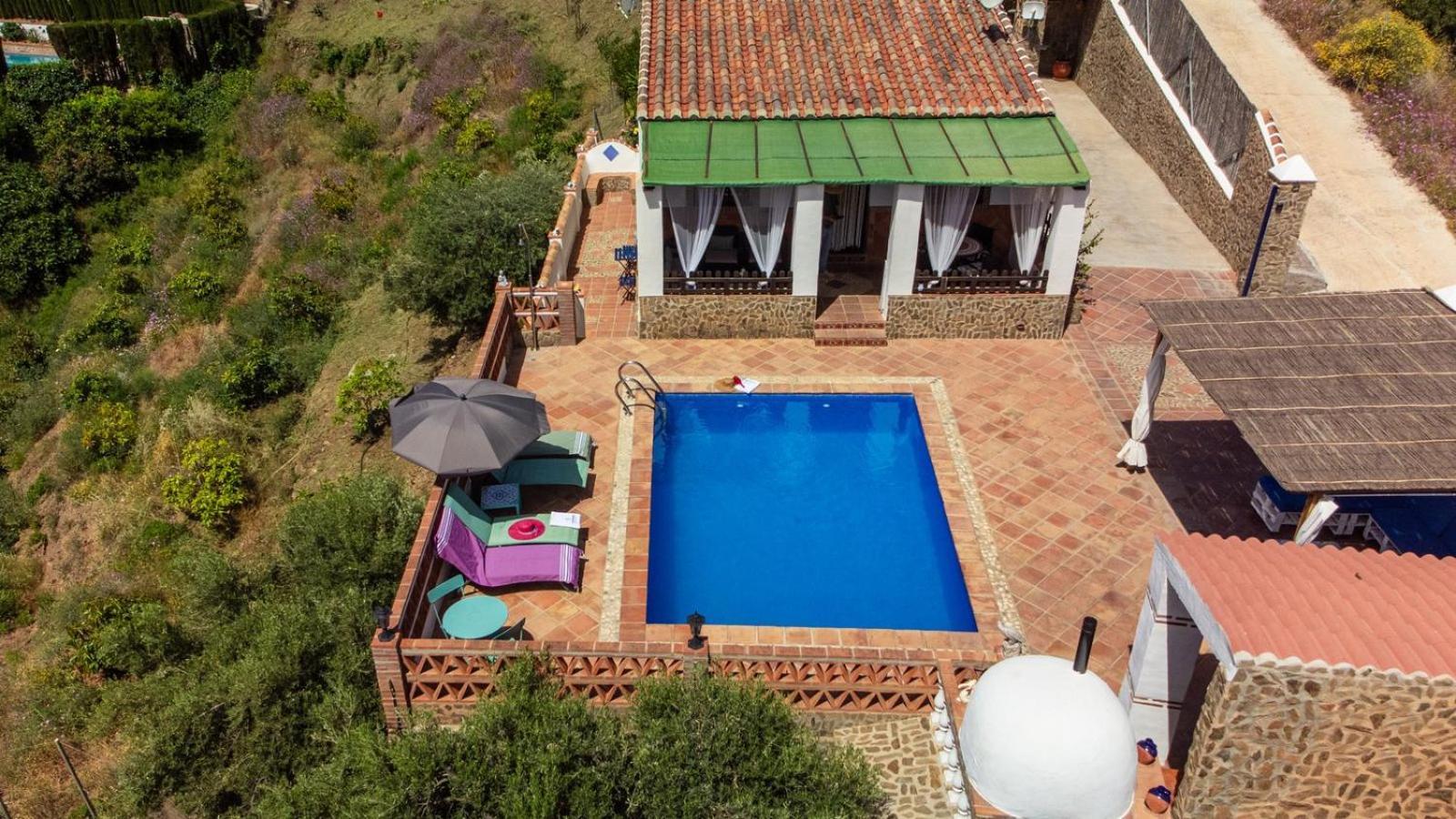 Cortijo El Mirador Frigiliana By Ruralidays Villa Bagian luar foto